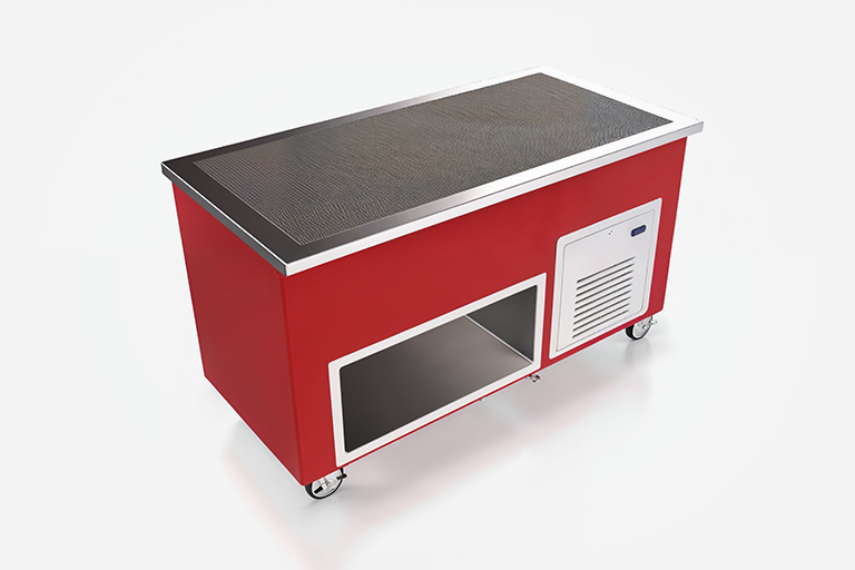 SpecLine molded fiberglass Refrigerated Frost Top Serving Counter