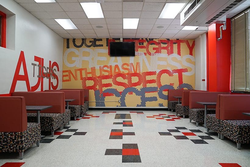 Andrew Jackson High School, Duval County, Florida - Booth Seating