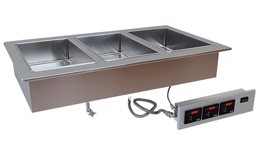 digital controller ensuring hot food well temperature accuracy