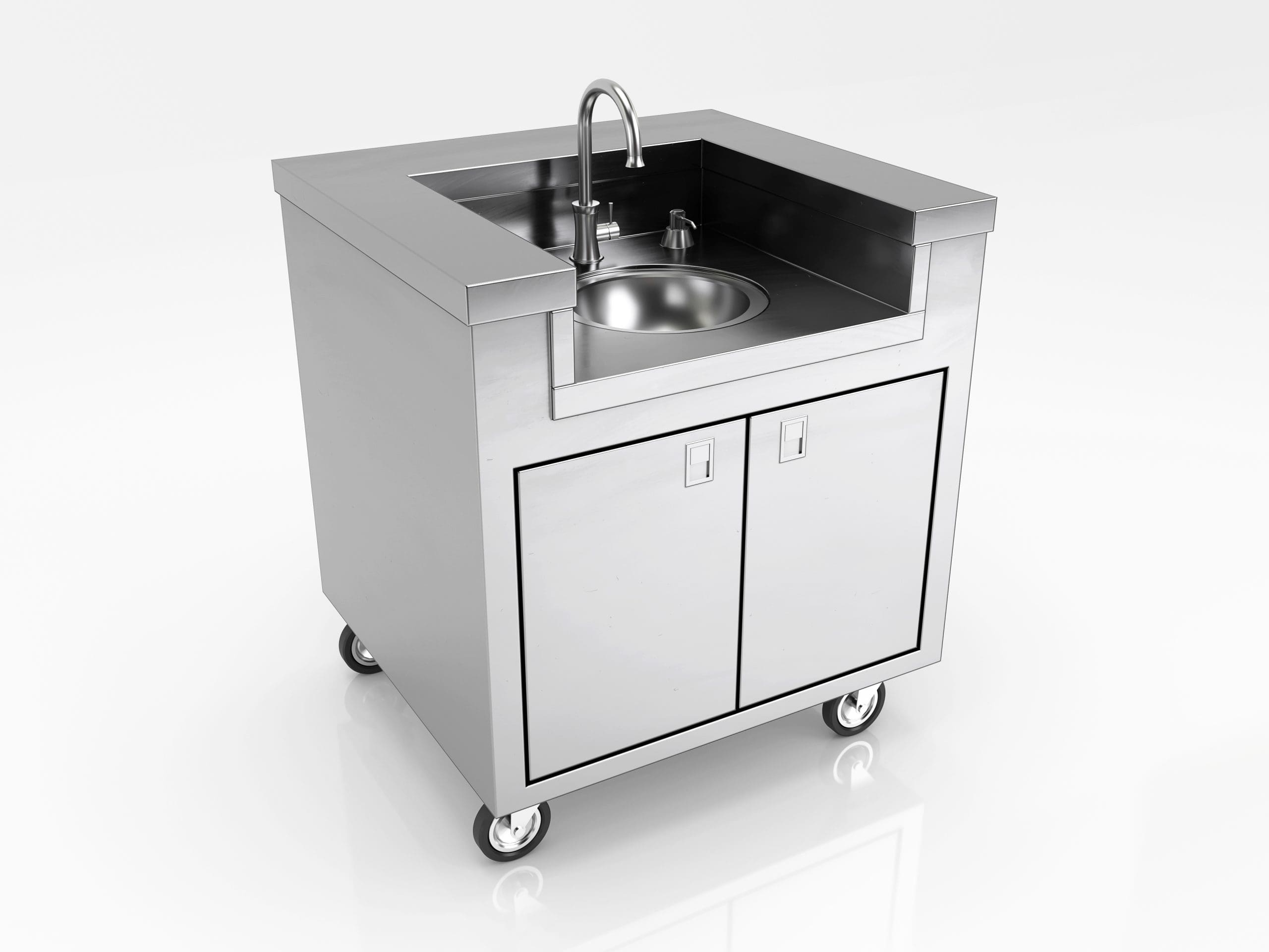 small portable kitchen sink