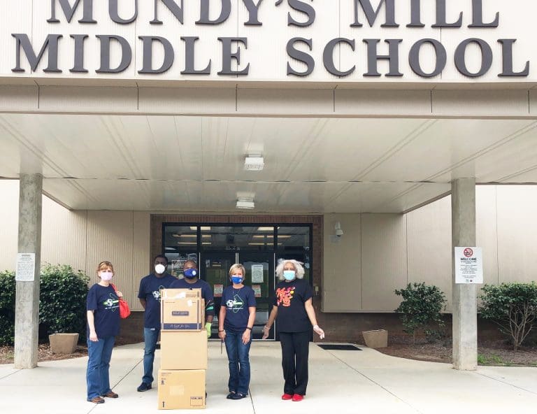 LTI donates school supplies to Mundy’s Mill Middle LTI, Inc.