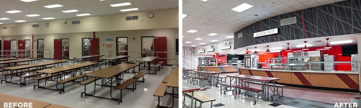westside high school cafeteria remodel jacksonville fl