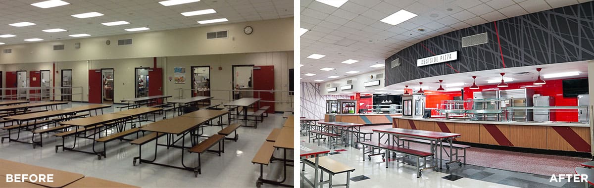 westside high school cafeteria remodel jacksonville fl