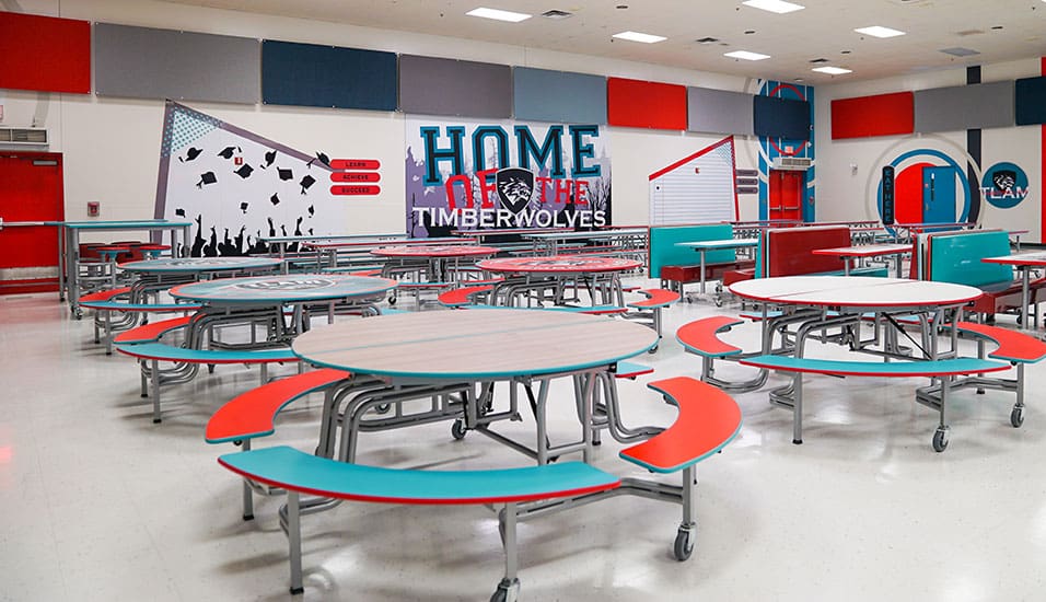 twin lakes academy middle jacksonville cafeteria renovation dining
