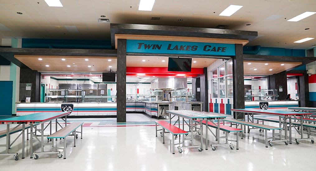 twin lakes academy middle jacksonville cafeteria renovation servery