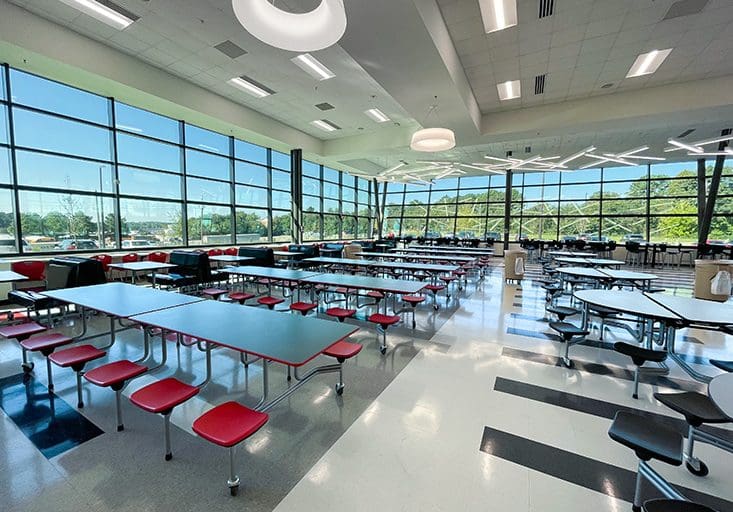 jonesboro high school cafeteria furniture
