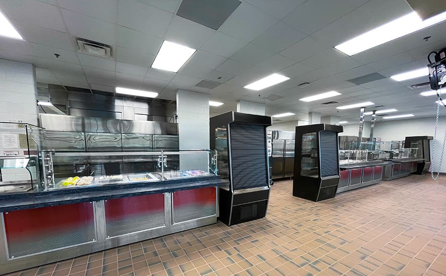 jonesboro high school cafeteria servery