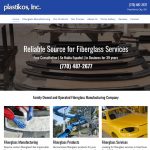 Screenshot of Plastikos, Inc. home page