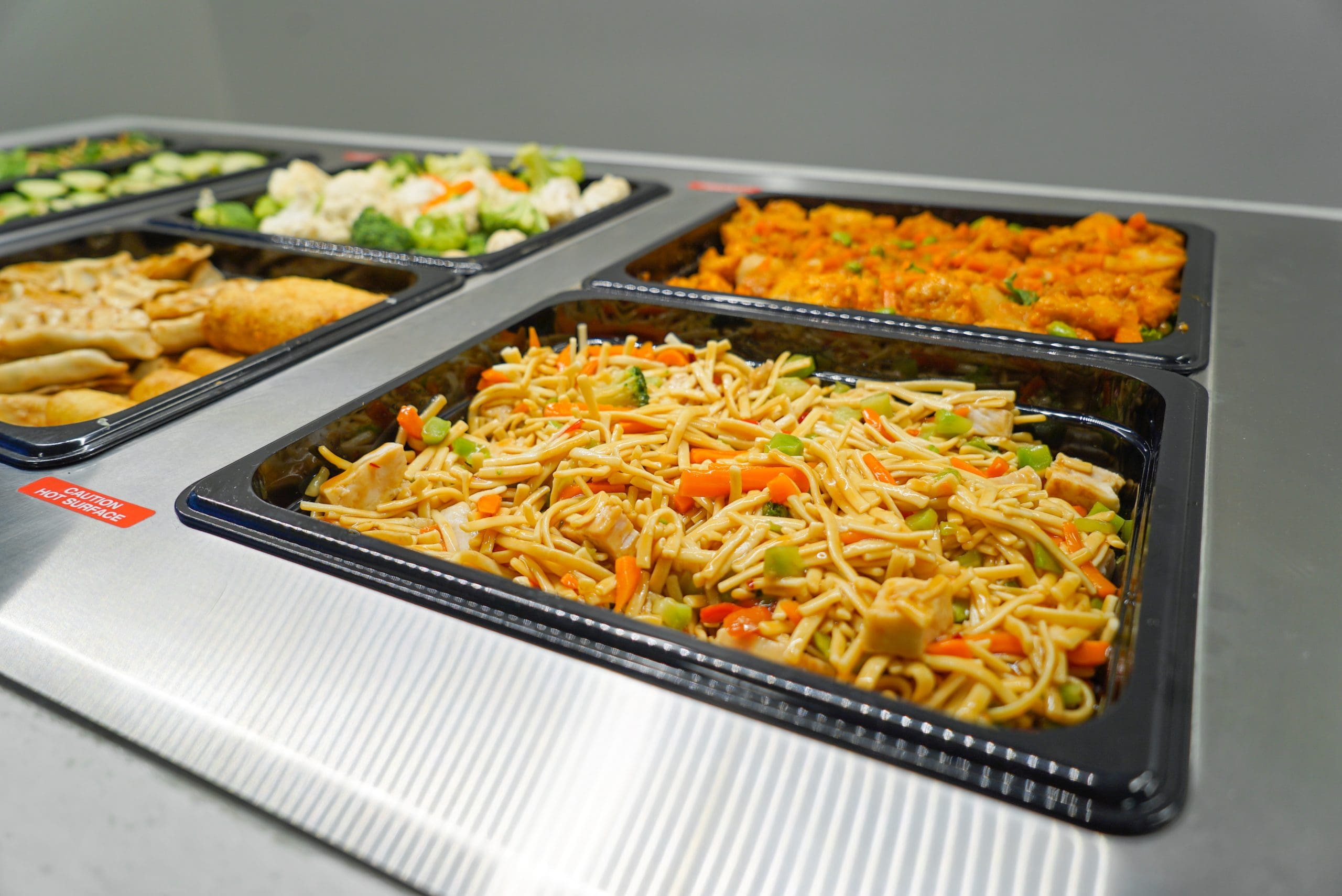 QuickSwitch Hot Food Well Serving Asian Cuisine