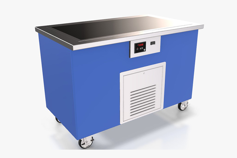 Rendering of the ColorPoint Hot/Cold Ceramic Glass Serving Counter