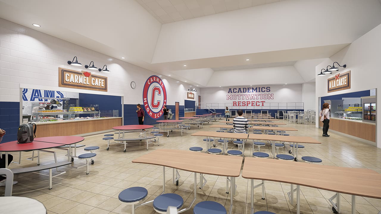 VisionDesign Cafeteria Interior Design Services LTI, Inc.