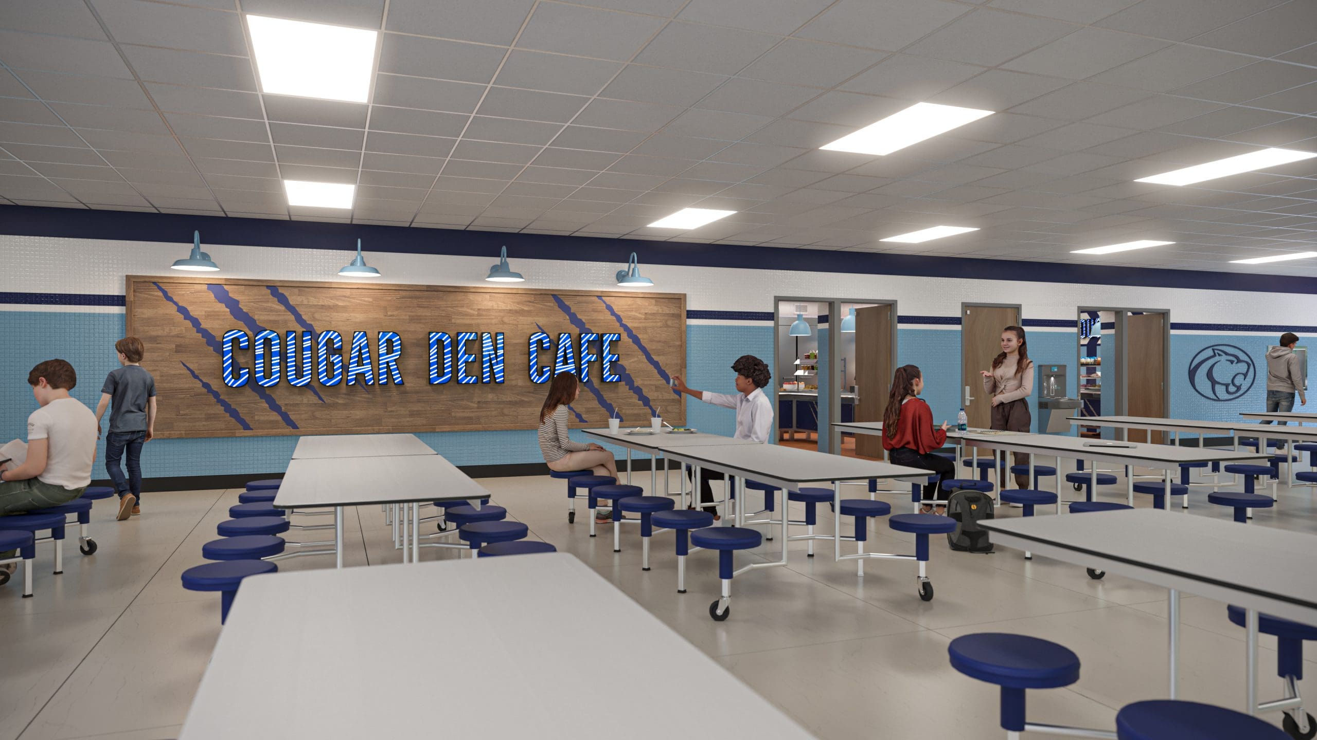 Culler Middle School Cafeteria