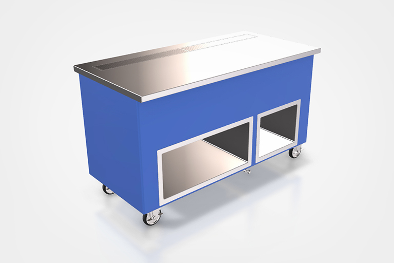 Rendering of the ColorPoint beverage table