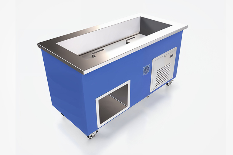 Rendering of the ColorPoint cold food table