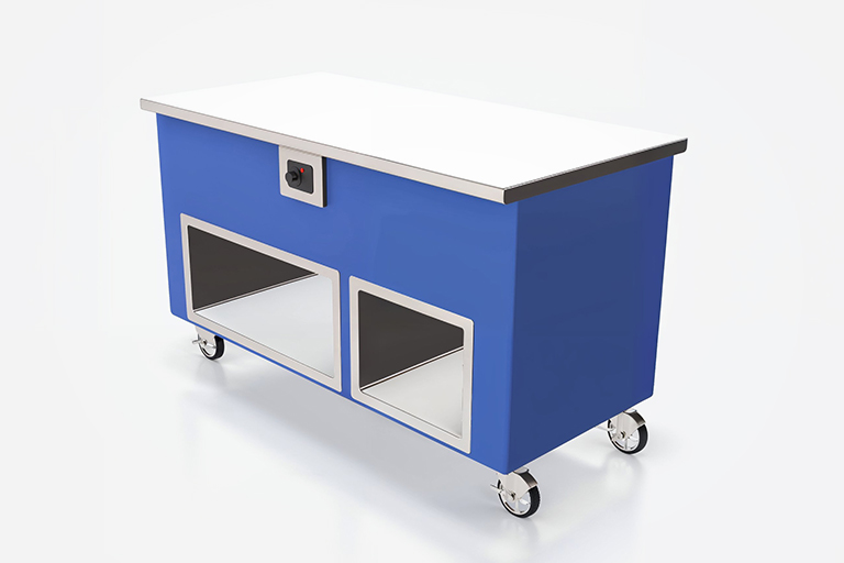 Rendering of the ColorPoint hot  top table