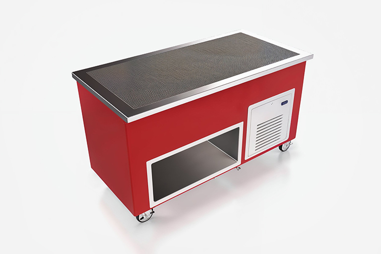 Rendering of the ColorPoint refrigerated frost top table