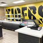 Fayette County High School cafeteria cashier station
