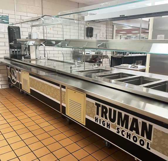 truman high school quickswitch serving line